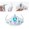 Girls Costume Accessories Princess Elsa Accessories for Girls Elsa Crown Gloves Halloween Christmas Party Favors for Kids