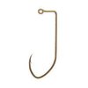 Eagle Claw 500 Bronze Pro V Lil Nasty Sickle Style Jig Hooks (Size 4, 100 Pack)