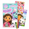 Rainbow Studios DreamWorks Gabby's Dollhouse Play Pack Party Favors - Bundle with 6 Treat Bags Coloring Book, Stickers, Utensils and More (Gabby's Goodie Bag)