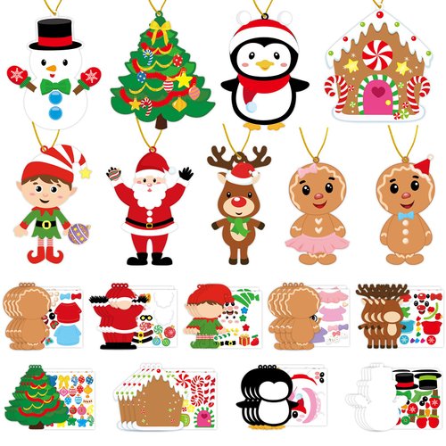 Christmas Ornament Crafts for Kids Christmas Cards and Stickers Make Your Own Ornament Craft Kit for Kids