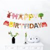 7 Pcs Farm Themed Party Supplies,Indoor and Outdoor Farm Animals 3D Table Decoration,Include Farm Animals Centerpieces and Farm Happy Birthday Banner