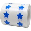 Blue Star Shape Stickers 0.50 Inch 1,000 Adhesive Labels