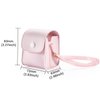 Portable Carrying Case Compatible with Bitzee Digital Pet Interactive Virtual Toy, Storage Carrying Bag for Electronic Gadgets Toys for Kids (Pink)