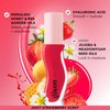 Gisou Honey Infused Hydrating Lip Oil, Nourishing Lip Moisturizer for Dry Lips, High Shine, Smooth Finish, Sheer Pinky Red Shade, Juicy Strawberry Scent, Strawberry Sorbet, 8ml