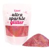 Holographic Glitter Powder Dust, 100g Craft Glitter for Epoxy Resin, Glitter Sequins, Loose Glitter for Face Body Hair Eye, Makeup Cosmetic Glitter for Nails Festival Decoration (Laser Rose)