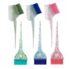 KOENWEENI Hair Dye Brushes and Combs Set, 6pcs Multicolor Glitter Hair Tint Tools Kit for Home DIY Coloring and Salon Use