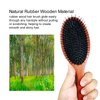 RAIN’S SECRET Boar & Nylon Bristle Brushes for Women Men Kid,Natural Wooden Brush, Wet/Dry Hair Smoothing Massaging Detangling,Scalp Massage, Perfect Hair Care Tool