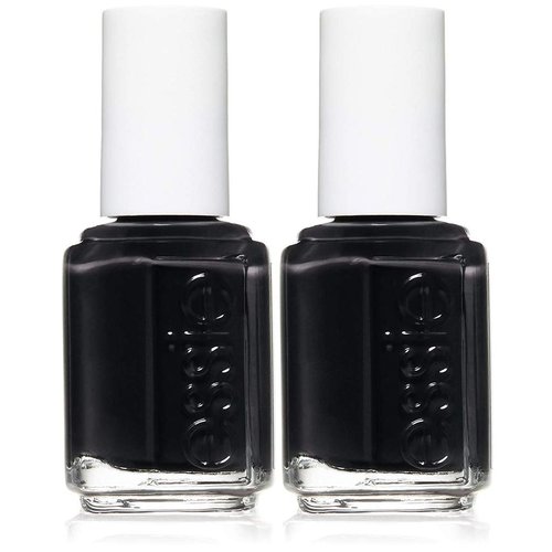 essie nail polish, licorice, black nail polish, 0.46 fl. oz, 2 count