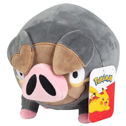 Pokemon 8" Lechonk Plush - Officially Licensed - Scarlet and Violet - Authentic Quality Soft Stuffed Animal Toy Figure - Christmas Stocking Stuffer Gift for Kids, Boys, Girls - 2+