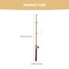 TOYANDONA Dollhouse Fishing Pole Miniature Fishing Rod Fairy Harden Fishing Pole Micro Landscape Furniture for Kids Play House Decoration