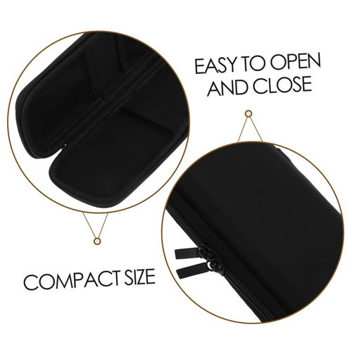 Gogogmee Hair Curler Travel Case Portable Storage Bag for Hair Curlers and Styling Tools Carry Pouch with Zipper Closure Lightweight Organizer Storage