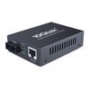 Gigabit SC to RJ45 Fiber Media Converter, Multimode Fiber to Ethernet Converter, 10/100/1000Mbps RJ45 Port to 1000Mbps Multi-Mode Fiber Dual SC Port, MMF, 1310nm, up to 1.5km, Auto-Negotiation