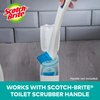 Scotch-Brite Disposable Toilet Scrubber Refills, Removes Rust & Hard Water Stains, 10 Disposable Refills Blue