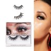 KISS Lash Drip False Eyelashes, Spiky X Boosted Volume, Unique Wet Look Hydrated Effect, Multi-Length Rewearable Fake Eyelashes, Wispy Crisscross Lash Pattern, Style ‘Drenched’, 1 Pair