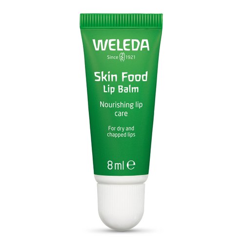 Weleda Skin Food Lip Butter, 0.27 Ounce, Plant Rich Moisturizing Lip Care with Sunflower Seed Oil, Chamomile and Calendula