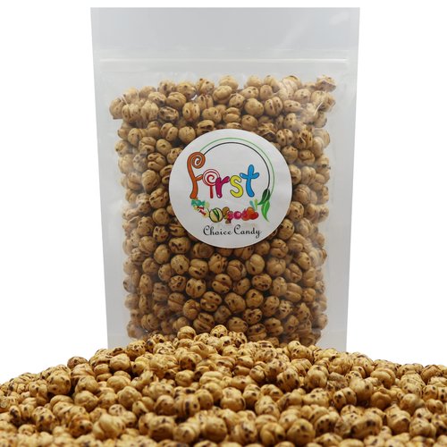 Yellow Double Roasted Dried Garbanzo Beans (Chickpeas) Gourmet Snacks 2 Pound Resealable Bag