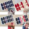 XEAOHESY 30 Sheets Colorful Nail Polish Strips Stickers Self-Adhesive Full Nail Wraps Decals Manicure Kit with Nail File for Women Girls Nail Art (Flower Series)