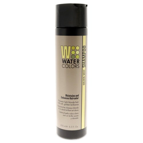 Watercolors Color Depositing Shampoo, Semi Permanent Hair Color 8.5 oz - GOLDEN MIST
