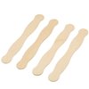 Wooden 8" Fan Handles, Wedding Programs, or Paint Mixing, Pack 100, Jumbo Craft Popsicle Sticks for Auction Bid Paddles, Wooden Wavy Flat Stems for Any DIY Crafting Supplies Kit, by Woodpeckers