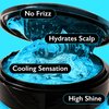 EBIN NEW YORK Melt'n Styling Gel Eucalyptus Oil and Vitamin E 16oz - Strong Hold Styling, Hydrates and Moisturize, Gives High Shine and Refreshing and Cooling Sensation, No Frizz or Brekage