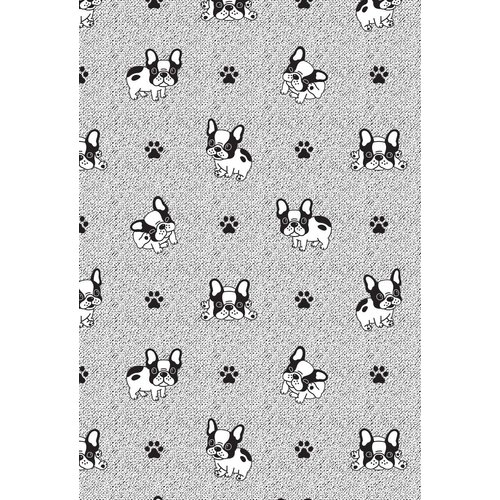 Cutieful Knit Therapeutic 10-18 mmHg Graduated Compression Socks (French Bulldogs)