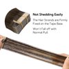 HOTBANANA Tape in Hair Extensions, 22 Inch 20pcs 50g Balayage Dark Brown Mixed Chestnut Brown Tape in Hair Extensions Human Hair Tape Hair Extensions Straight Remy Human Hair Tape in Extensions