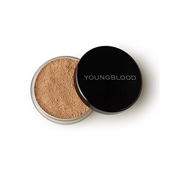 Youngblood Mineral Cosmetics Natural Loose Mineral Foundation, Rose Beige, Vegan, Cruelty Free