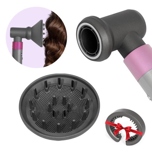 AFDD Diffuser and Adaptor Compatible with Dyson Airwrap Diffuser Attachment Compatible with Airwr...