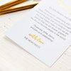 Crisky 50 Pcs Wedding Thank You Place Setting Cards, Foil Gold Thank You, Chic and Elegant Wedding Table Centerpieces and Wedding Decorations, Wedding Supply, 4 x 6 inch