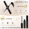 BEFER Lash Clusters Kit, 180 Pcs D Curl Eyelash Clusters 3D Fluffy Volume Individual Lashes Extensions 10-16MM Cluster Eyelash Wispy Cluster Lashes DIY At Home(Enigma,FD09,Kit)