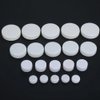 20 Pcs White Rattle Box Noise Maker Insert Squeaker Plastic Ring Box Repair Fix Baby Rattle Accessories (15mm)