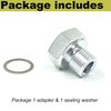 M16 1.5 Adapter to 1/8 NPT Oil Pressure Sensor Adapter Oil Pressure Sensor Adapter Fitting for LS Engine Swap LS1 LSX LS3 and for All GM LS Series Engines