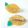 Lemon Hair Clip,Cellulose Acetate Hair Clips,Big Claw Clips for Women,Hair Accessories,Pack of 2