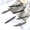 12Pcs Black Vintage Hair Pins Mini Bobby Pins Fashion BB Clip Invisible Bangs Clip Small Bobby Pins for Women and Girls Hair Styling Pins，Hair Accessories