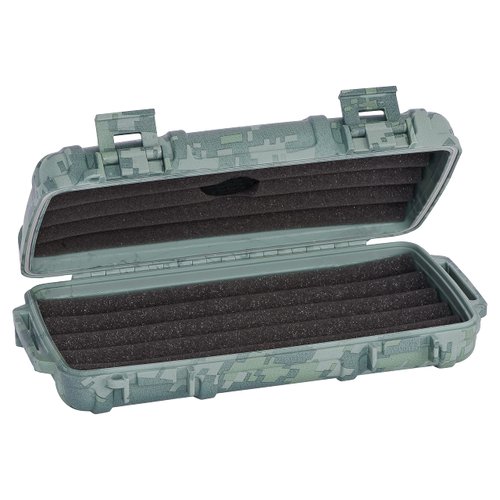 Cigar Caddy Quality Importers 3400 Camo 5 Cigar Waterproof Travel Humidor, Digital Camouflage Exterior