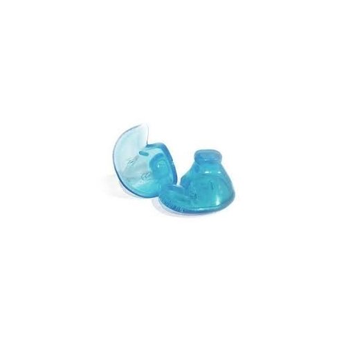 Medical Grade Doc's Pro Ear Plugs - Blue - Non Vented - Size Small