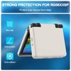 SKRVGOJFG Silicone Case Compatible with Anbernic RG35XXSP, Anti-Scratch, Washable, Shockproof Silicone Protective Cover for RG35XXSP Retro Handheld Game Console - White