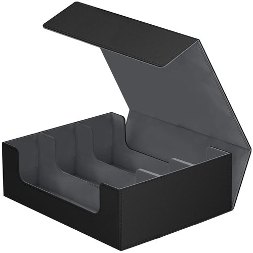 Kitoyz Card Deck Storage Box, 1800+ Card Deck Holder Box Trading Card Storage Box Magnetic Cards Gathering Deck Boxes for TGG Cards Baseball Cards, 11.45 x 9.85 x 4.2 Inches