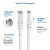 Cable Matters 10Gbps Snagless Long Cat 6 Ethernet Cable 50 ft (Cat 6 Cable, Cat6 Cable, Internet Cable, Network Cable) in White