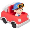 CoComelon 3" Car Vehicle 3-Pack Toy Vehicle Set - Officially Licensed - JJ, Tomtom & YoYo Character Figures - Christmas Stocking Stuffer Gift for Preschoolers, Toddlers, Kids, Boys, Girls - 2+
