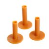 MUXSAM Rubber Golf Tees Holder Set, 3-Pack Plastic Golf Tees for Driving Range Golf Practice Mat Golf Training Indoor Outdoor (Mixed Size 2 1/4in, 2 3/4in, 3 1/4in)