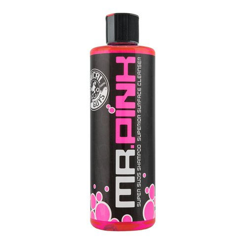 Chemical Guys CWS_402_16 Mr. Pink Foaming Car Wash Soap (Works with Foam Cannons, Foam Guns or Bucket Washes) Safe for Cars, Trucks, Motorcycles, RVs & More, 16 fl oz, Candy Scent