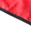 ULTNICE Salon Home Barbers Hairdressing Cape Gown with Viewing Window for Hair Cutting 62.9 * 57"(Red)