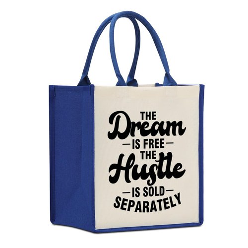 Boss Lady Gifts for Women, Cool Gifts for Bosses Manager Leader Friend Appreciation, Blue Waterproof Tote Bag Shopping Bags Boss Day Leadership Gifts, Inspirational Work Bag Reusable Grocery Bags