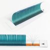 CoMango Colored Lash Extensions C Curl 8-14mm Mixed Lash Tray Easy Fan Volume Lashes Dark Turquoise Colored Eyelash Extensions Volume Lash Extensions Self Fanning Eyelash Extensions