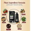Black Hair Dye Shampoo Permanent YIZHONG Hair Color For 100% Gray Coverage Women Men Natural Plant Hair Dye Depositing Shampoo 3 In 1 Easy Comb Dyeing (Natural Black)