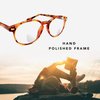 Boomer Eyeware Classic Stylish Bifocal Rounders, Reading Glasses for Men & Women, 1.25, Tortoise