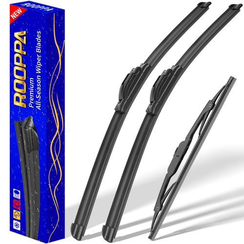 3 wipers Replacement for 2018-2020 Chevy Equinox, Windshield Wiper Blades Original Equipment Replacement - 24"/18"/13" (Set of 3) U/J HOOK