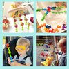 48 Piece Suction Cup Toys Construction Set, Silicone Building Blocks DIY Blocks Toys - Sucker Toys are Fun Bath Toys,Sensory Toy for Toddlers 3 Year Old Boys and Girls