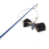 Cat Toy Teaser Wand - Feather ButterFly Katfly® Teaser and Wand